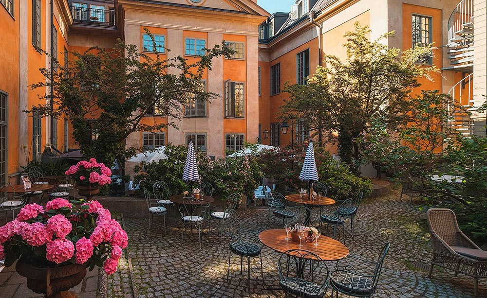 En bild av lokalen Palatsträdgården